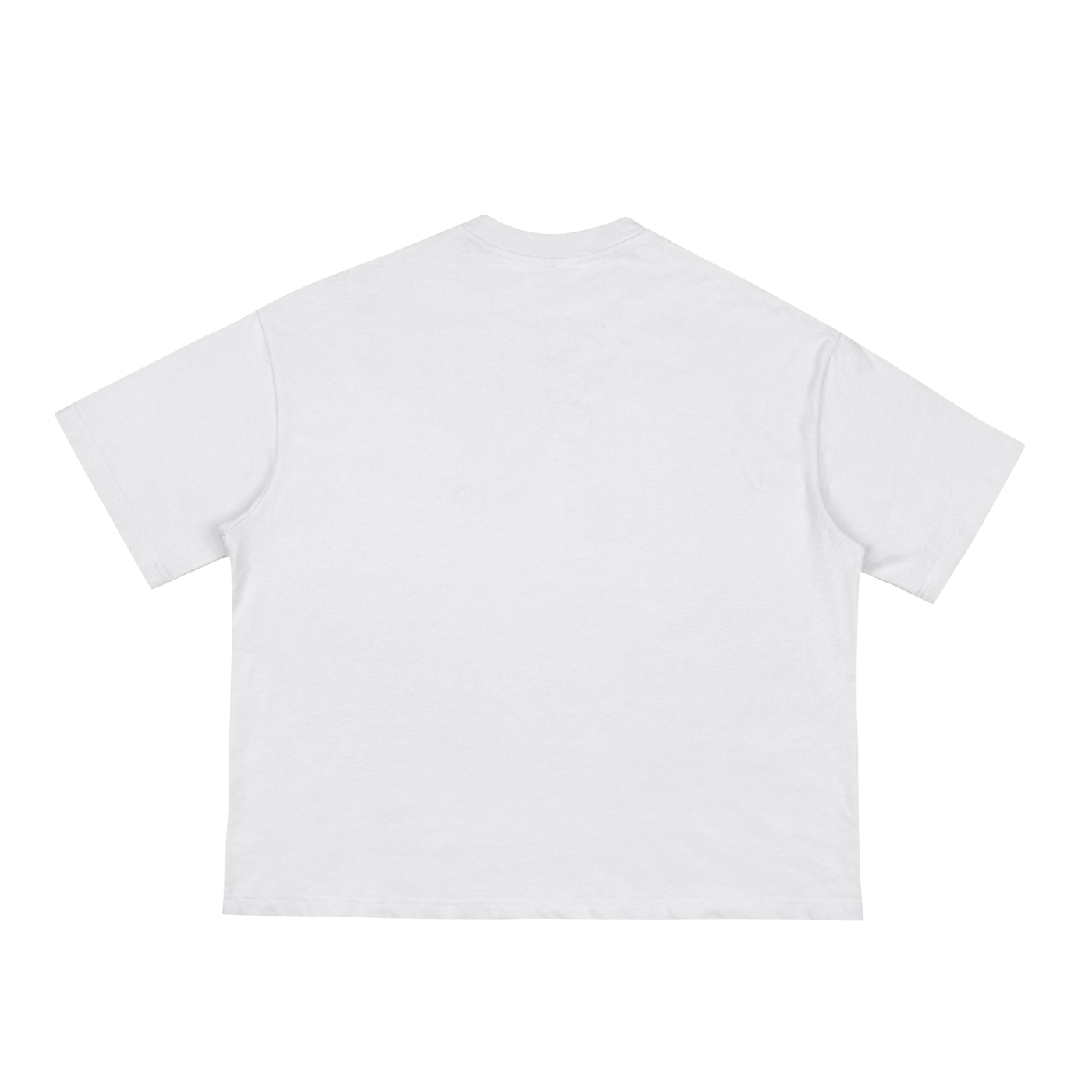 White "Destiny" Boxy Tee
