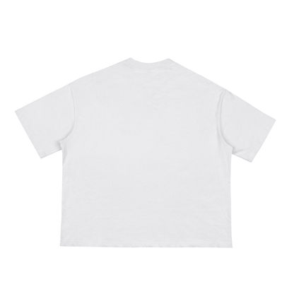 White "Destiny" Boxy Tee