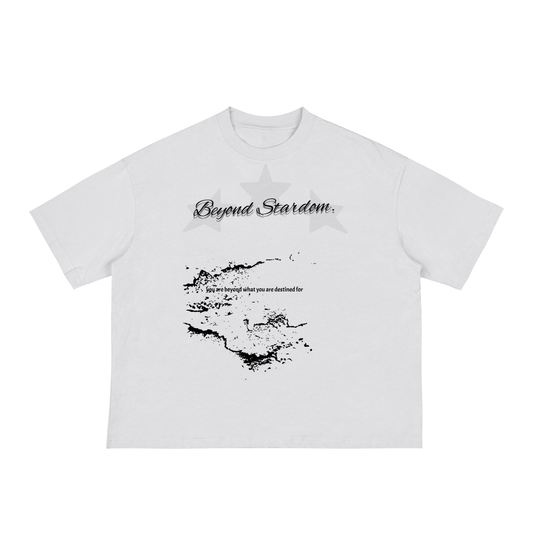 White "Destiny" Boxy Tee